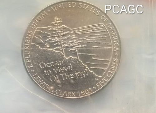 2005 Jefferson Nickel Ocean In View O The Joy Tonning