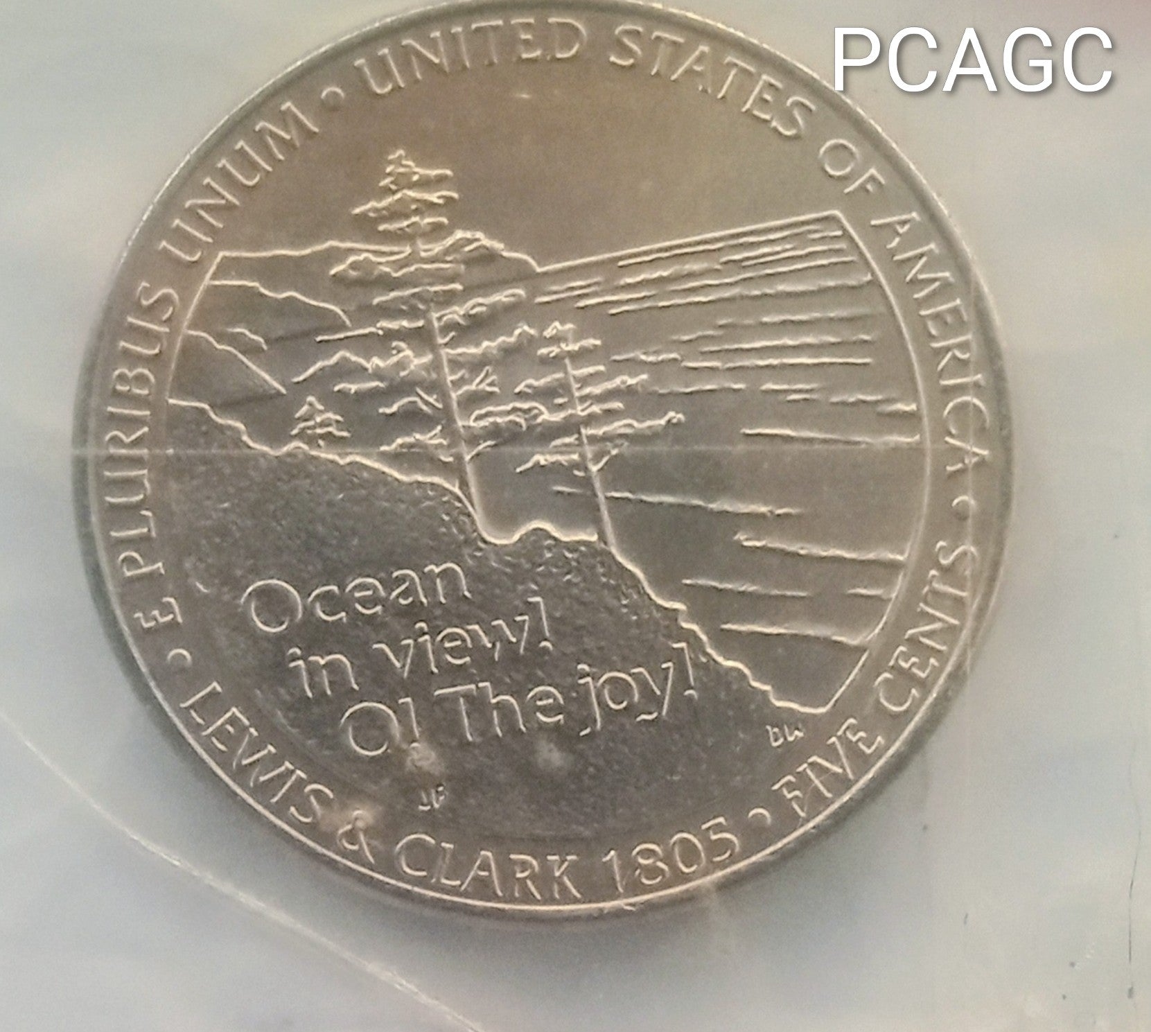 2005 Jefferson Nickel Ocean In View O The Joy Tonning