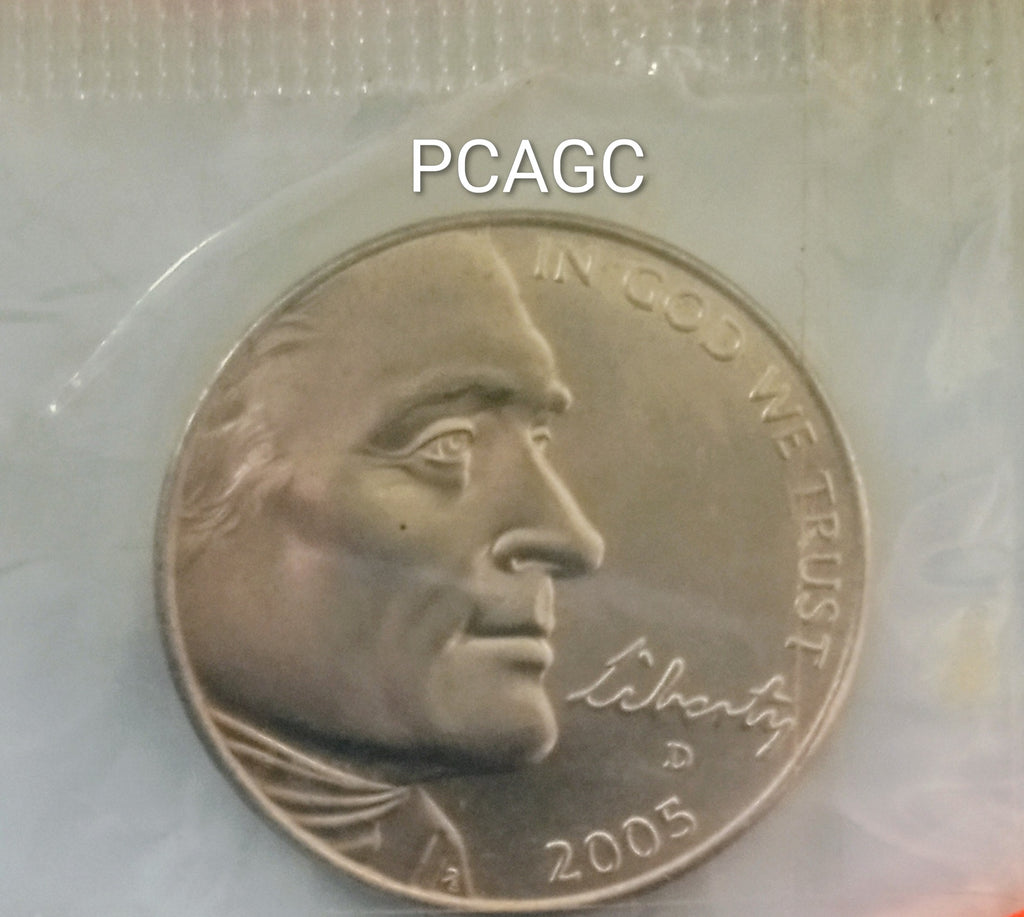 2005 Jefferson Nickel Ocean In View O The Joy Tonning