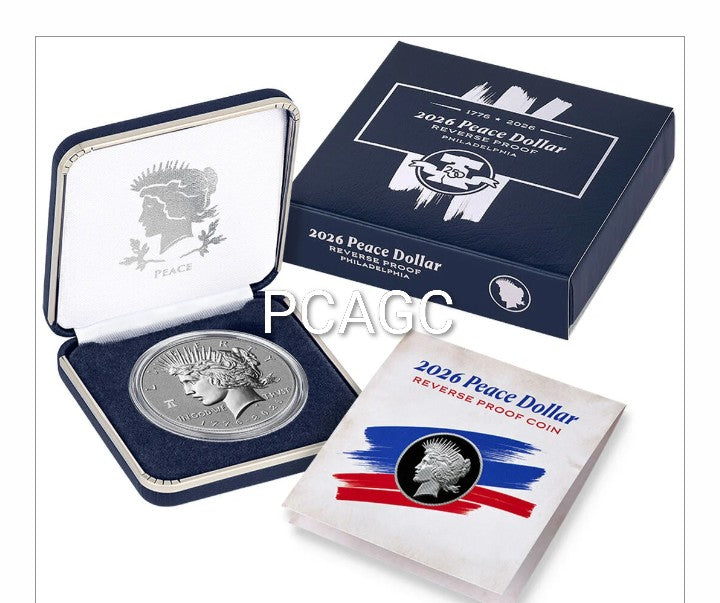 2026 Peace Silver Reverse Proof Dollar Coin