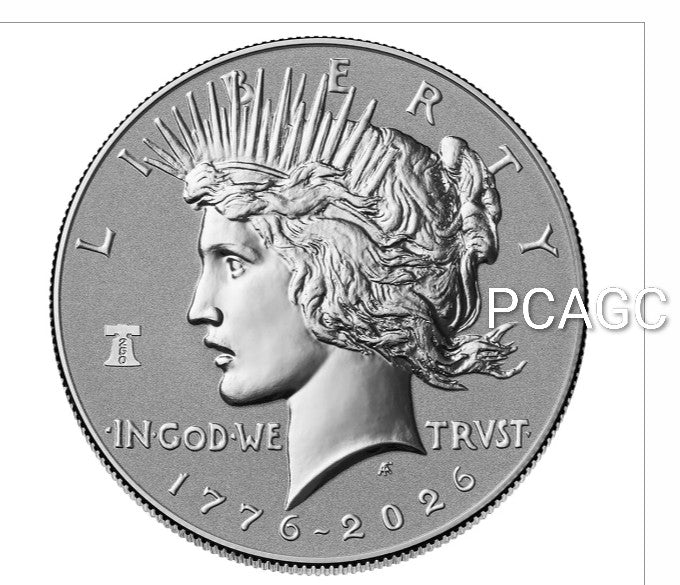 2026 Peace Silver Reverse Proof Dollar Coin