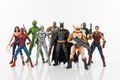 PCAGC action figure and toy grading service label with detailed inspection and grading marks for express service.